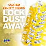 Swiffer Dusters Refill for Cleaning, Feather & Microfiber Duster Disposable Alternative, for Dusting Furniture, Blinds, Ceiling Fans, Walls, Helps Remove Allergens, Heavy Duty, Unscented, 11ct