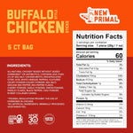 New Primal Buffalo Chicken Sticks, 5 Pack, Keto, Gluten Free, 9g Protein