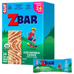 Zbar Iced Oatmeal Cookie Soft-Baked Energy Snack Bars, 24 Pack, USDA Organic, Non-GMO, 12g Whole Grains