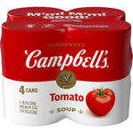 Campbell's Condensed Tomato Soup, 10.75 Ounce Cans, Non-BPA, Pack of 4, Farm-Grown Tomatoes