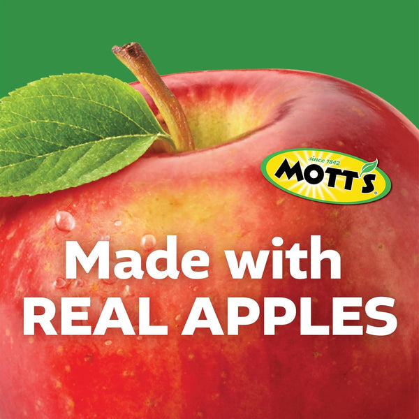 Mott's No Sugar Added Applesauce Variety Pack, 3 Flavors, 20 Pack