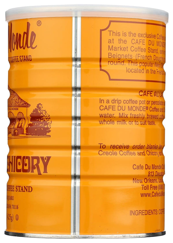 Cafe Du Monde Original French Market Coffee Stand, 15 Ounce Ground Coffee and Chicory
