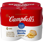 Campbell's Condensed Chicken Noodle Soup, 10.75 Oz Can, Pack of 4