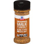 McCormick All Purpose Seasoning, Garlic Onion Black Pepper Sea Salt, 4.25 oz Gluten Free Paleo Non GMO