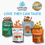 Farmland Traditions Beef Jerky Dog with 3 Ingredients and No Fillers