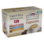 Grove Square Cappuccino Pods Variety Pack Single Serve 72 Count
