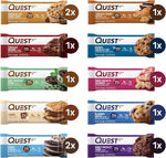Quest Nutrition Ultimate Variety Pack Protein Bars, 12 Count, Gluten Free, Keto Friendly