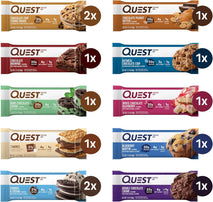 Quest Nutrition Ultimate Variety Pack Protein Bars, 12 Count, Gluten Free, Keto Friendly