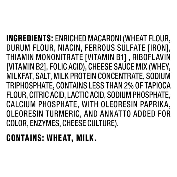 Kraft Original Macaroni and Cheese, 4 Boxes, 7.25 oz, No Artificial Flavors, Preservatives or Dyes, EBT Eligible