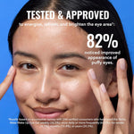 Good Molecules Yerba Mate Wake Up Eye Gel - Hydrating Under Eye Cream with Hyaluronic Acid and Caffeine for Dark Circles and Puffiness