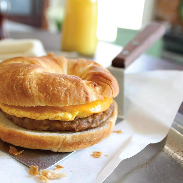 Jimmy Dean Sausage, Egg and Cheese Croissant Breakfast Sandwich, 8 Count Frozen Package