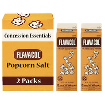 Concession Essentials Flavacol Popcorn Season Salt Cartons for Movie Theater Taste