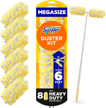 Heavy Duty Swiffer Duster Kit with 6 FT Extendable Handle by Swiffer for Dust Removal