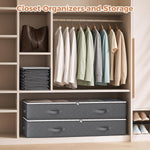 90L Under Bed Storage Containers for Linen Sheets and Clothing