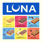 LUNA Bar Variety Pack 12 Count Gluten Free Non GMO Protein Bars