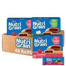 Nutri-Grain Breakfast Bars Variety Pack with 10g Whole Grains, 48 Count
