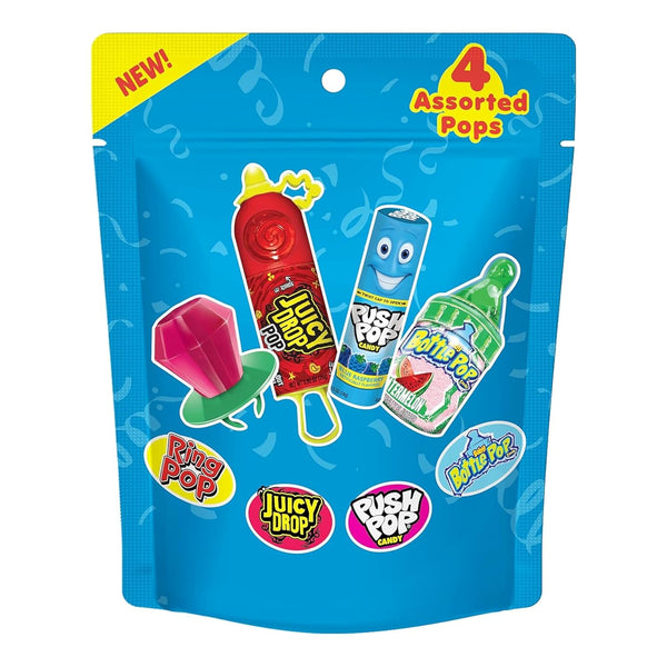 Bulk Assorted Lollipops Variety Pack, 18 Count, Individually Wrapped