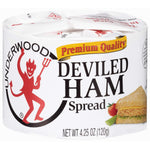 Underwood Deviled Ham Spread 4.25 Ounce 4 Pack Convenience Snacking