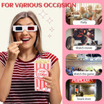 Essenya 202 Pcs Popcorn Bags with Popcorn Scoop and Salt Shaker