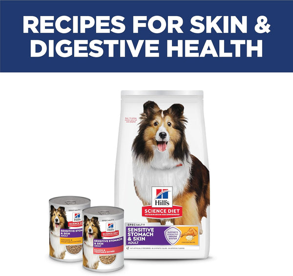 Hills Science Diet Sensitive Stomach Skin Chicken Recipe Adult Dog Food 30 lb Bag