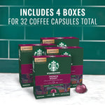 Starbucks by Nespresso Vertuo French Roast Dark Roast Coffee Pods 32-count