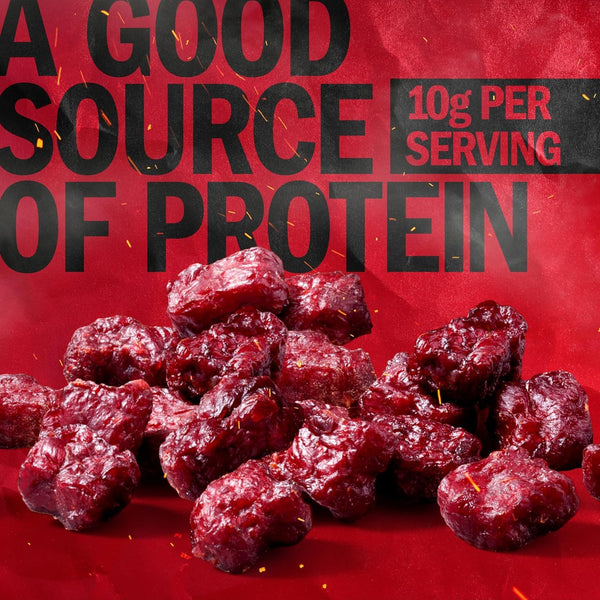 Jack Link's Teriyaki Beef Tender Bites, 8 oz Bag, Ready to Eat Protein Snacks