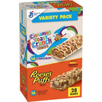 Cinnamon Toast Crunch and REESE'S PUFFS Cereal Bars Value Pack 28 Ct 23.8 oz
