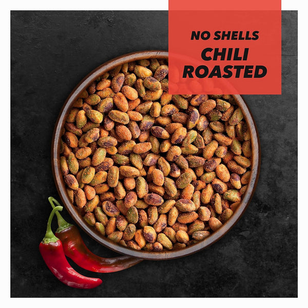 Wonderful No Shells Pistachios 3 Flavors Variety Pack Roasted Salted Chili Honey 9 x 0.75 Ounce Gluten Free Healthy Snacks