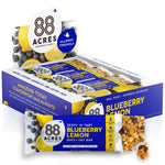 88 Acres Granola Bars, Dark Chocolate Sea Salt, 12 Count, Individually Wrapped, School Safe, Allergen Free