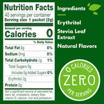 truvia calorie-free stevia leaf packets, 240 count, 16.9 oz carton