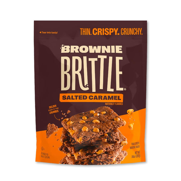 Brownie Brittle Variety Pack with Chocolate Chip and Salted Caramel Flavors