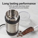 Hamilton Beach Custom Grind Electric Coffee Grinder for 4-14 Cups