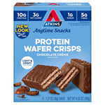 Atkins Chocolate Crème Protein Wafer Crisps, 5 Count, 1.27oz Each