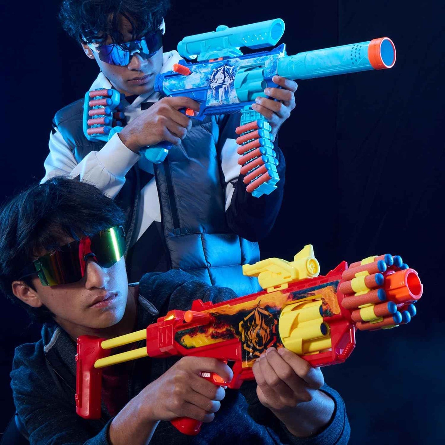 Nerf Loadout FrostFusion Blaster, 4 Interchangeable Attachment Accessories, 30 Nerf N1 Darts, Kids Outdoor Toys, Ages 8+ (Amazon Exclusive)