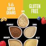 KIND Grains Energy Bars Variety Pack, 30 Count, Gluten Free, Non-GMO