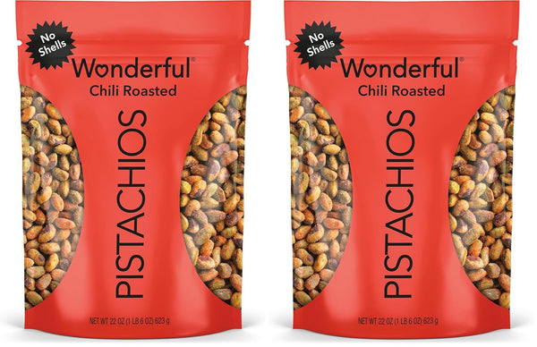 Honey Roasted Pistachios No Shells, 11 Ounce Resealable Bag, Gluten Free