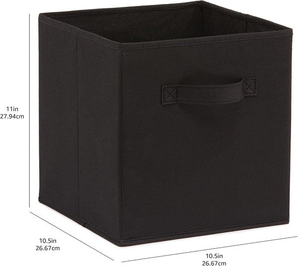 Amazon Basics Collapsible Fabric Storage Bins Organizer Set