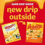 Velveeta Original Cheese Sauce Pouches, 3-Count Box with 4 oz Pouches