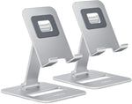Dual Folding Phone Stand for Desk and Travel, Compatible with iPhone and Nintendo Switch