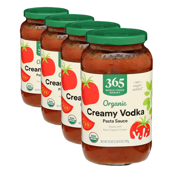 365 by Whole Foods Market Organic 4 Cheese Pasta Sauce, 25 Oz