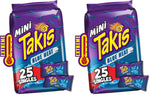 Takis Fuego Mini 25 pc 1.23 oz Bite Size Multipack Rolled Tortilla Chips
