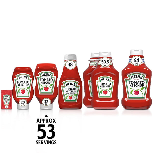 Heinz 32 oz Tomato Ketchup, Gluten Free, Squeezable Bottle, SNAP & EBT Eligible