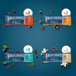CLIF BUILDERS Plant Based Protein Bars Variety Pack 12 Count