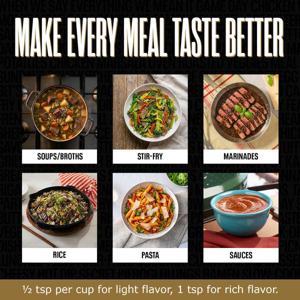 Better Than Bouillon Premium Roasted Beef Broth Base, Makes 38 Cups, 8 oz, Richer Flavor