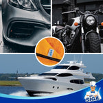MR.SIGA premium microfiber car washing and detailing towels, dual-sided, gold, 6 pack, 15.7 x 23.6 inch