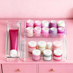 Large drawer organizer bins for kitchen, bathroom, and office use