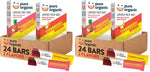 Pure Organic Layered Fruit Bars, Gluten Free, Vegan Fruit Snacks, Variety Pack, 12.4oz Box (24 Bars)