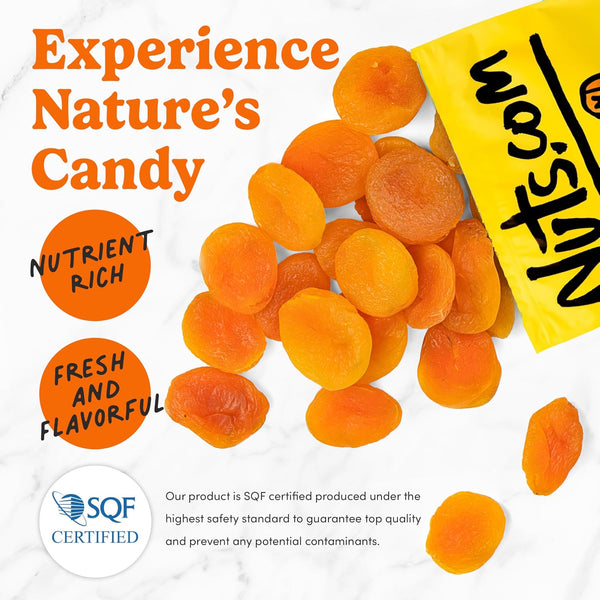 Dried Apricots No Sugar Added 2 Pound Bag