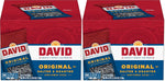 DAVID Original Salted & Roasted Sunflower Seeds, 24-Pack, 1.75 oz Bags, Father's Day Baseball Snack