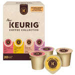 Keurig Coffee Collective Variety Pack, 20 Count Single Serve K-Cup Pods